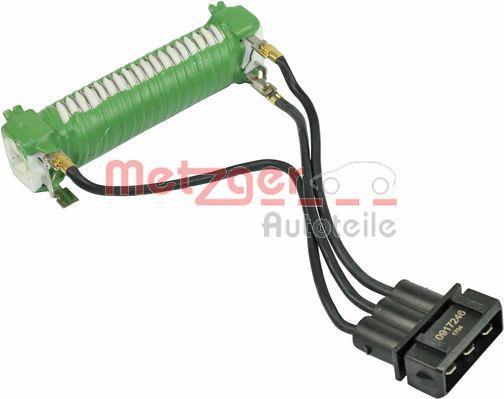 Resistência ventilador do motor METZGER ref. 0917246
