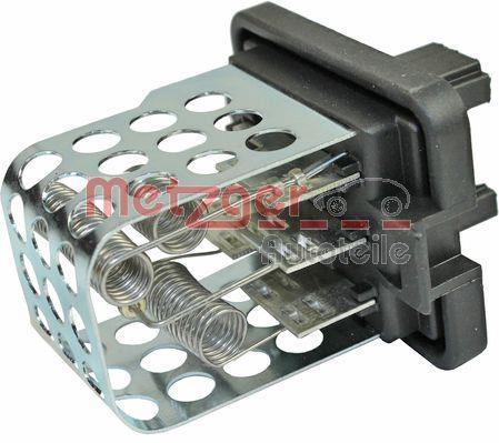 Résistance, pulseur d'air habitacle (Élément de commande, chauffage/ventilation) METZGER ref. 0917252