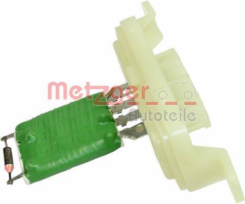 Résistance, pulseur d'air habitacle (Élément de commande, chauffage/ventilation) METZGER ref. 0917256