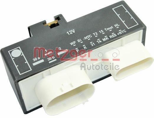 Commande, ventilateur électrique , refroidissement du moteur METZGER 0917284