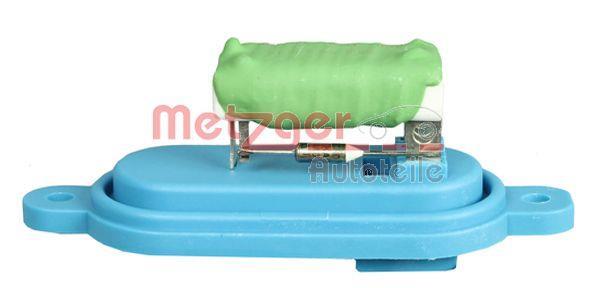 Résistance, pulseur d'air habitacle (Élément de commande, chauffage/ventilation) METZGER ref. 0917322