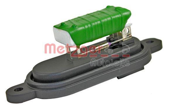 Résistance, pulseur d'air habitacle (Élément de commande, chauffage/ventilation) METZGER ref. 0917326