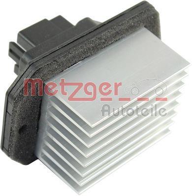 Résistance, pulseur d'air habitacle (Élément de commande, chauffage/ventilation) METZGER ref. 0917333