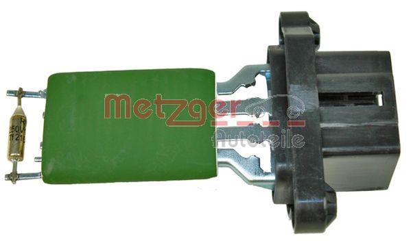 Résistance, pulseur d'air habitacle (Élément de commande, chauffage/ventilation) METZGER ref. 0917335