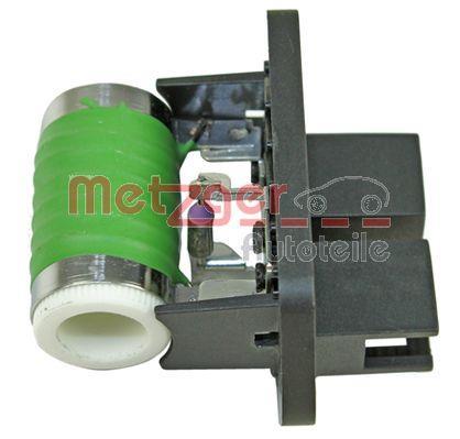 Résistance, pulseur d'air habitacle (Élément de commande, chauffage/ventilation) METZGER ref. 0917338
