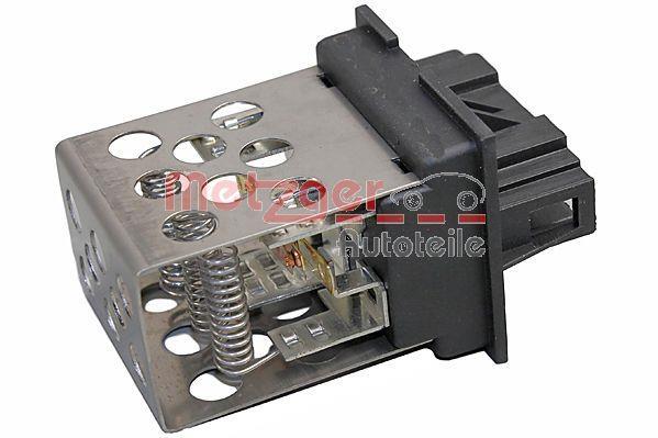 Résistance, pulseur d'air habitacle (Élément de commande, chauffage/ventilation) METZGER ref. 0917349
