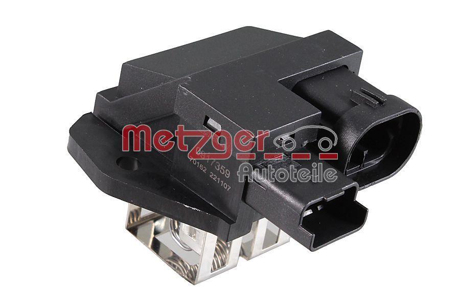 Resistência ventilador do motor METZGER ref. 0917359