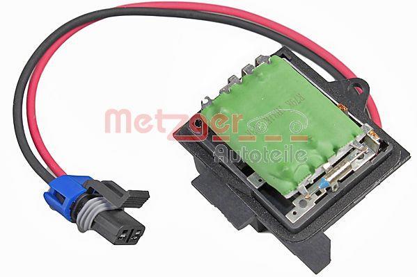 Resistencia, ventilador habitáculo METZGER ref. 0917360