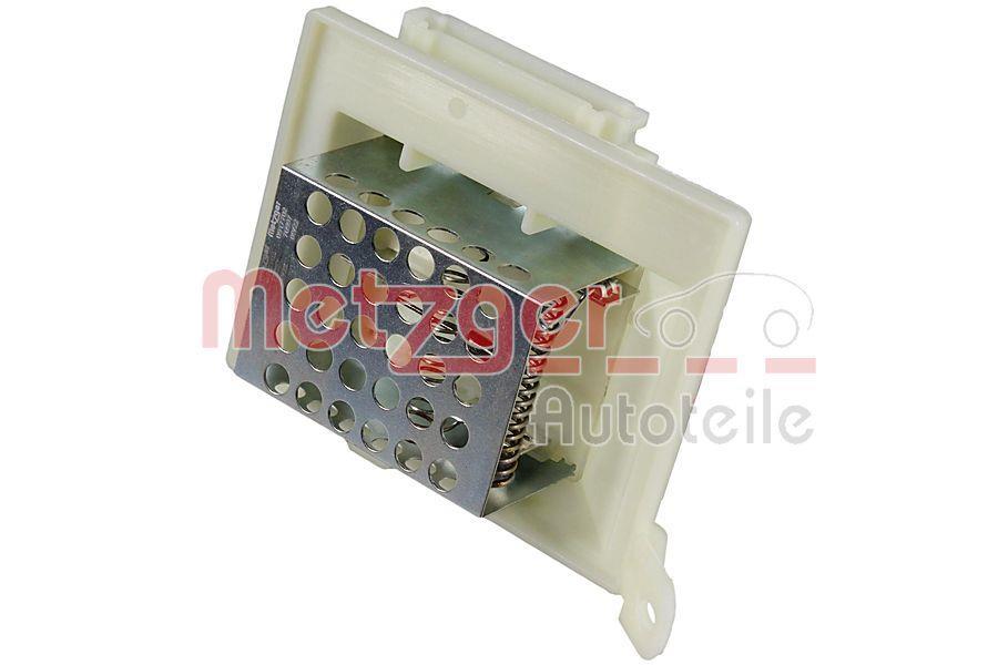 Résistance, pulseur d'air habitacle (Élément de commande, chauffage/ventilation) METZGER ref. 0917702
