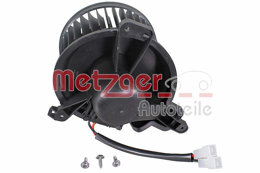 Pulseur d'air habitacle (Ventilateur habitacle) METZGER 0917777