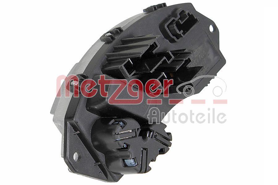 Régulateur, pulseur d'air habitacle (Élément de commande, chauffage/ventilation) METZGER 0917784