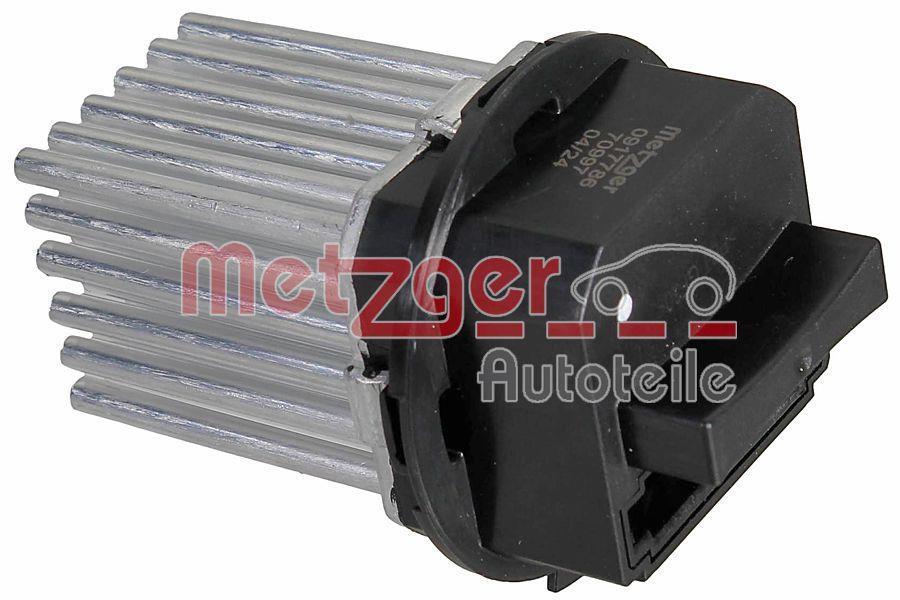 Resistencia, ventilador habitáculo METZGER ref. 0917786