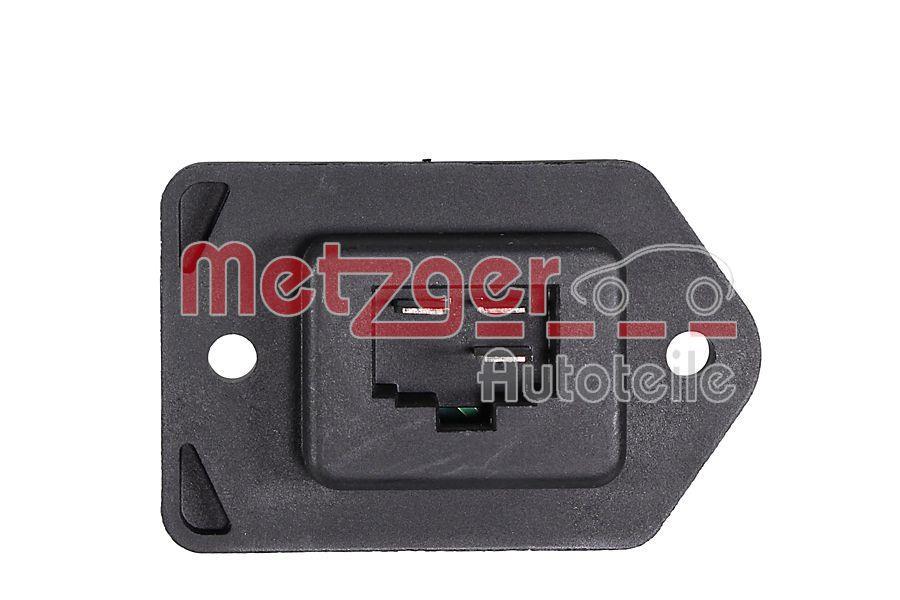 Résistance, pulseur d'air habitacle (Élément de commande, chauffage/ventilation) METZGER ref. 0917788