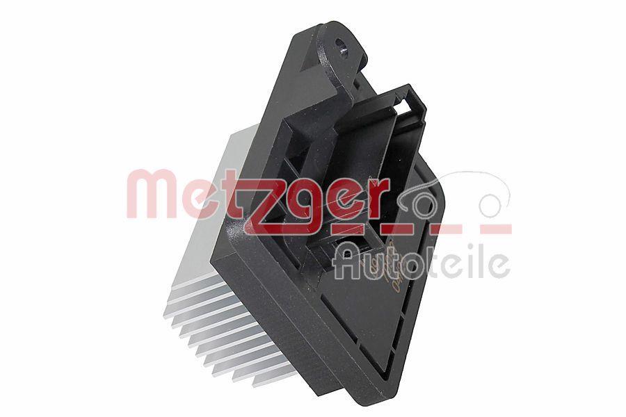 Régulateur, pulseur d'air habitacle (Élément de commande, chauffage/ventilation) METZGER 0917789