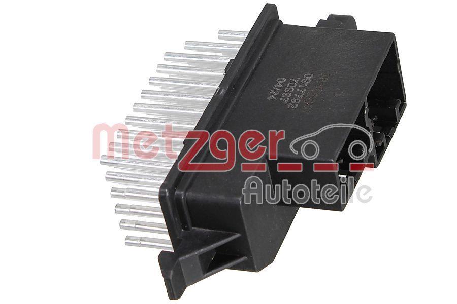 Régulateur, pulseur d'air habitacle METZGER ref. 0917792