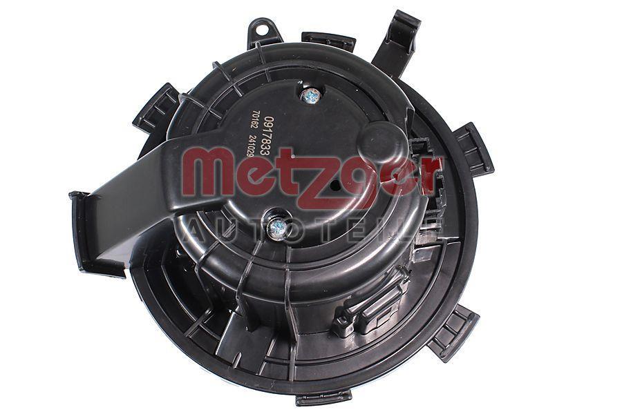 Pulseur d'air habitacle (Ventilateur habitacle) METZGER ref. 0917833