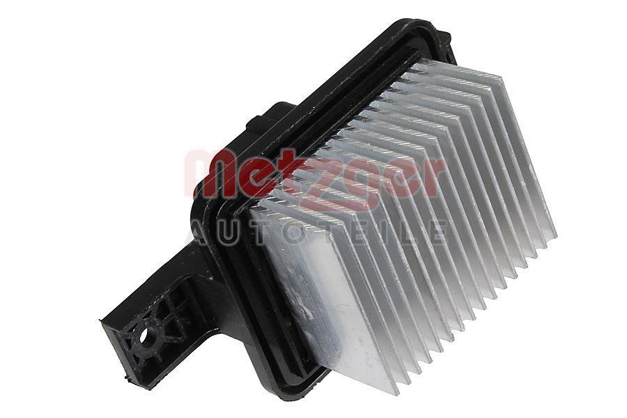 Résistance, pulseur d'air habitacle (Élément de commande, chauffage/ventilation) METZGER ref. 0917852