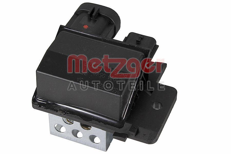 Resistência ventilador do motor METZGER ref. 0917868