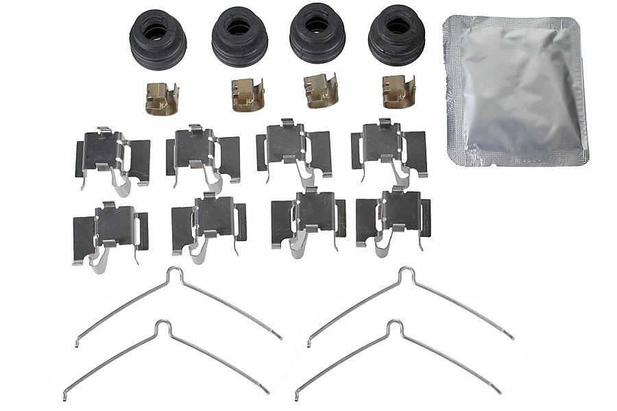 Kit acessórios de pastilhas de travão METZGER 109-0001