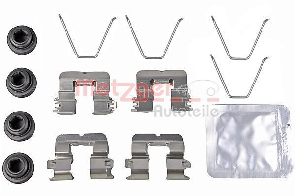 Kit acessórios de pastilhas de travão METZGER 109-0114