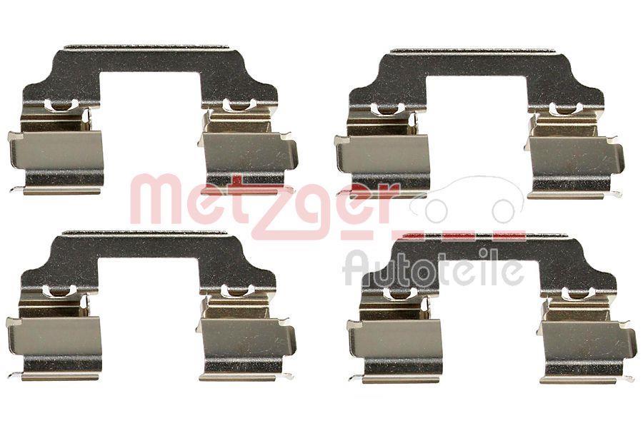 Kit acessórios de pastilhas de travão METZGER ref. 109-0153