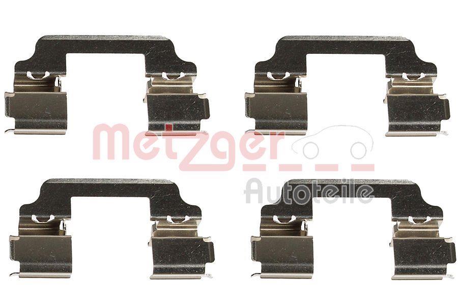 Kit acessórios de pastilhas de travão METZGER ref. 109-0154
