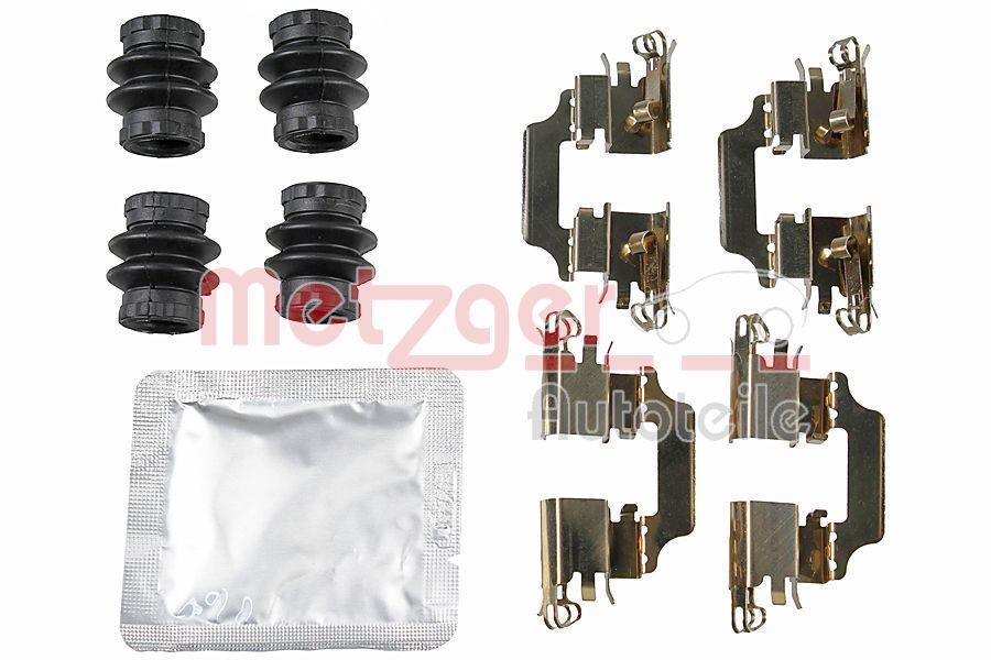 Kit d'accessoires pour plaquette de frein à disque METZGER 109-0158