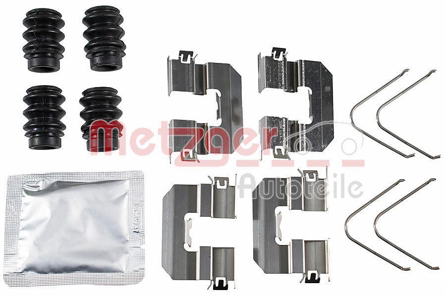 Kit d'accessoires pour plaquette de frein à disque METZGER ref. 109-0165