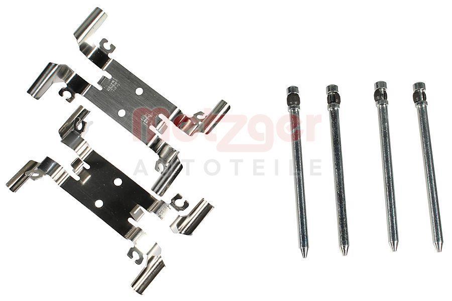 Kit acessórios de pastilhas de travão METZGER ref. 109-0206