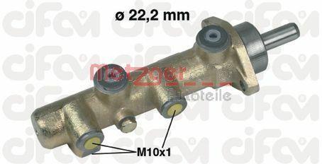 Cilindro principal de freno (Bomba de freno) METZGER ref. 202-130