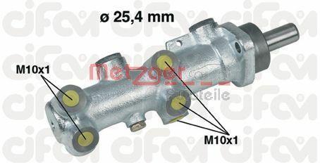 Cilindro principal de freno (Bomba de freno) METZGER ref. 202-239