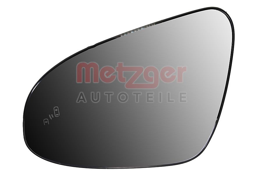 Cristal de espejo, retrovisor exterior METZGER ref. 2060071