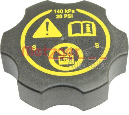 Bouchon, réservoir de liquide de refroidissement METZGER ref. 2140114