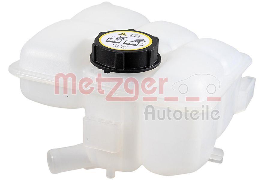 Vase d'expansion, liquide de refroidissement (Réservoir liquide de refroidissement) METZGER ref. 2140135