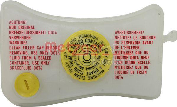 Vase d'expansion, liquide de frein (Bocal de liquide de frein) METZGER ref. 2140145