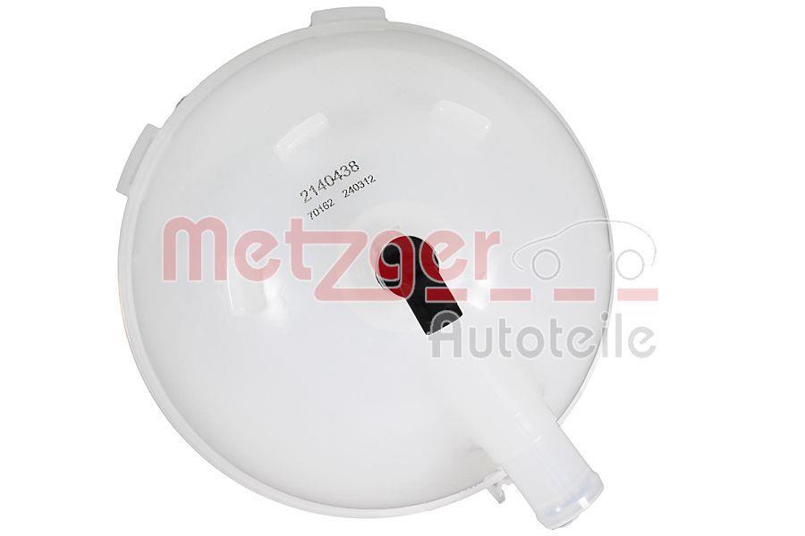 Vase d'expansion, liquide de refroidissement (Réservoir liquide de refroidissement) METZGER ref. 2140438