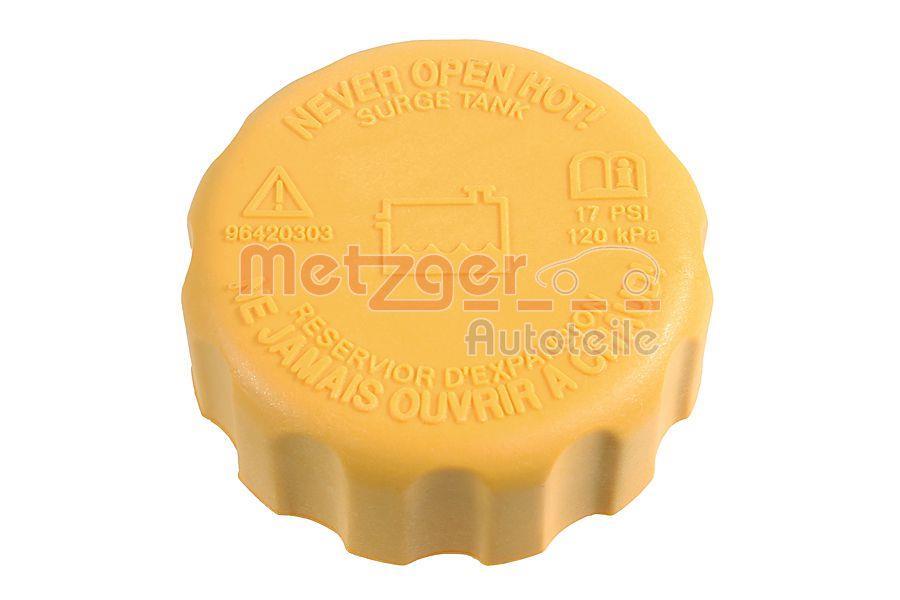 Bouchon, réservoir de liquide de refroidissement METZGER ref. 2141034