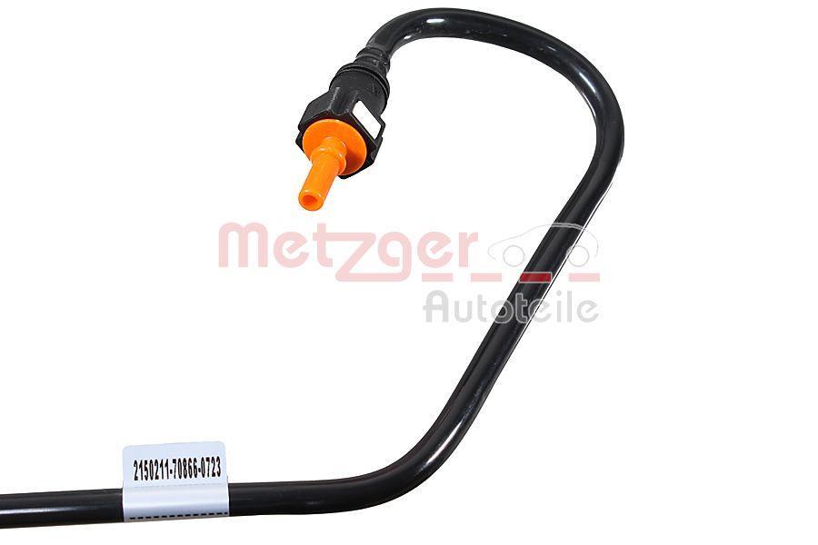 Tuyauterie de carburant (Durite de carburant) METZGER ref. 2150211