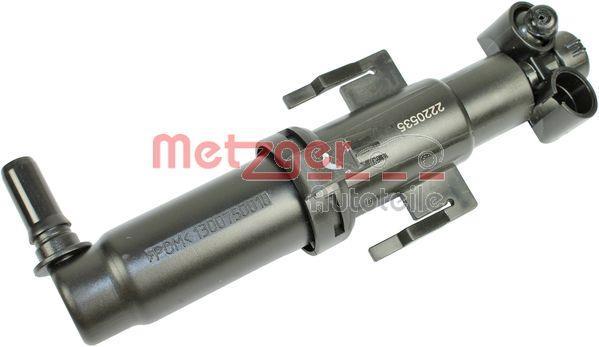 Gicleur d'eau de nettoyage, nettoyage des phares METZGER 2220535