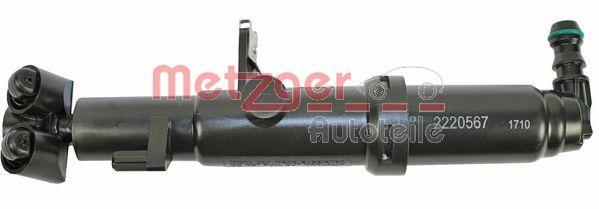 Gicleur d'eau de nettoyage, nettoyage des phares METZGER 2220567