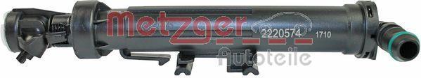 Gicleur d'eau de nettoyage, nettoyage des phares METZGER 2220574