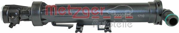 Gicleur d'eau de nettoyage, nettoyage des phares METZGER 2220575
