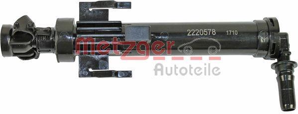 Gicleur d'eau de nettoyage, nettoyage des phares METZGER 2220578