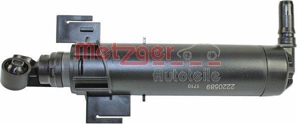 Gicleur d'eau de nettoyage, nettoyage des phares METZGER 2220589