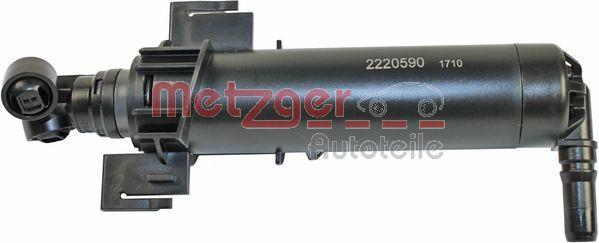 Gicleur d'eau de nettoyage, nettoyage des phares METZGER 2220590