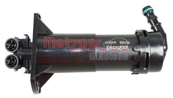 Gicleur d'eau de nettoyage, nettoyage des phares METZGER 2220593