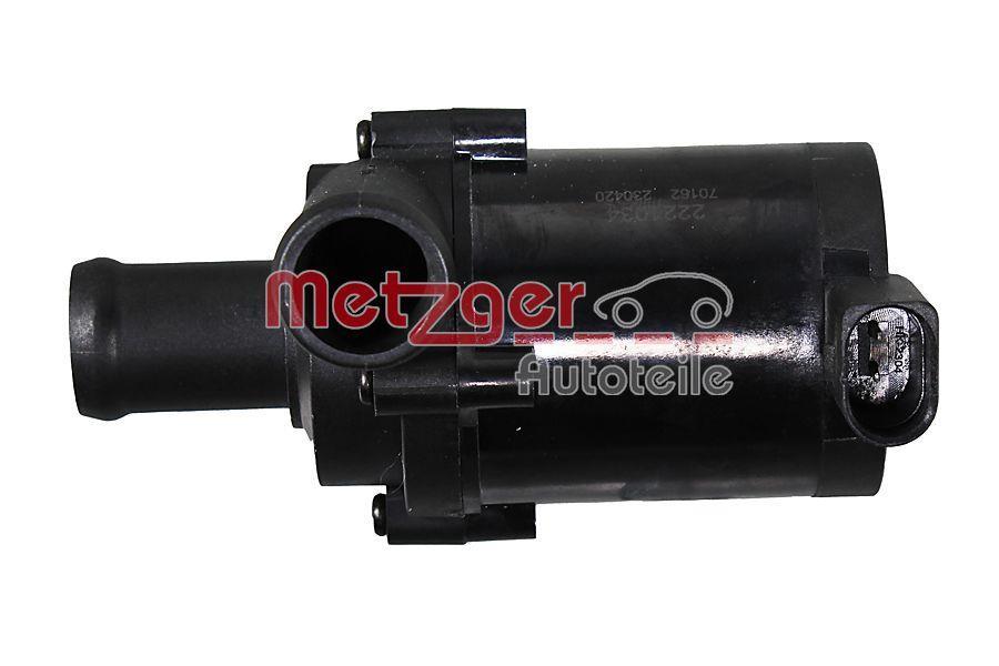 Pompe à eau additionnelle (Pompe à eau secondaire) METZGER ref. 2221034