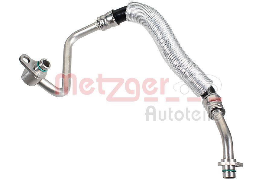 Conducto aceite, turbocompresor METZGER 2361201