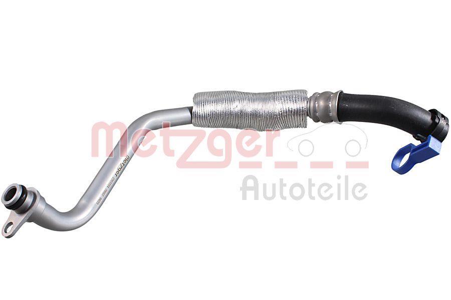 Conduite d'huile, Turbocompresseur (Conduit d'huile, turbo) METZGER 2361994