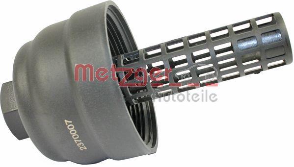 Cubierta, caja filtro de aceite (Cuerpo filtro de aceite) METZGER ref. 2370007
